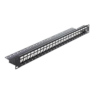 DeLOCK Keystone Patch Panel - patchpaneel - 1U - 19