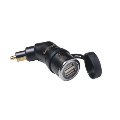 Accessoires navigateur et gps Interphone Cellularline Dual Usb Din Adapter - Taille :Taille unique