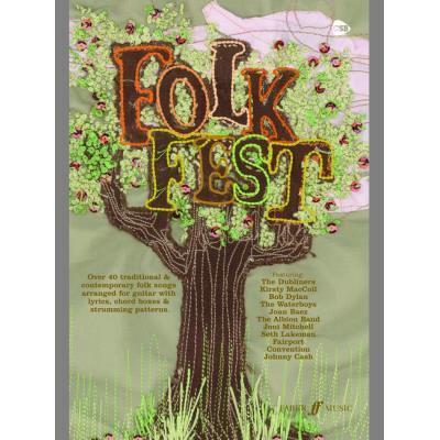 Partitions variété, pop, rock... FABER MUSIC FOLK FEST - CHORD SONGBOOKS Piano