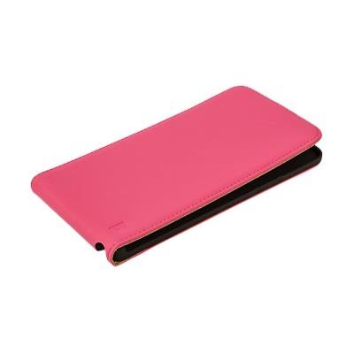 König - Flip cover voor mobiele telefoon - roze - voor Samsung Galaxy Note 4