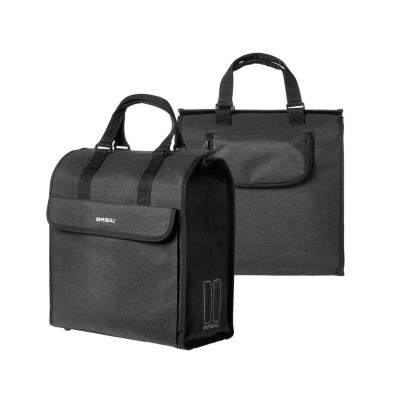 Sacoche velo BASIL Mira noir 17L
