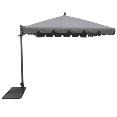 Parasol rectangulaire déporté coloris Taupe - Dim : 250 x D 300 x 200/4 cm-PEGANE-