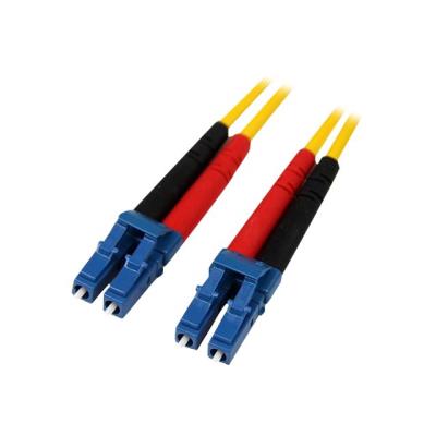 StarTech.com 10m Fiber Optic Cable - Single-Mode Duplex 9/125 LSZH - LC/LC - cordon de raccordement - 10 m - jaune