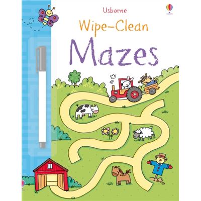 Wipe-Clean Mazes (Usborne Wipe Clean Books)