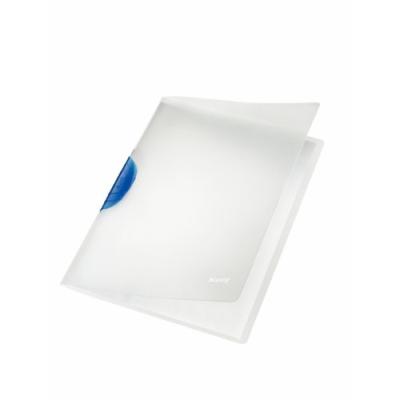 Chemise à clip colorclip magic format a4 clip bleu translucide leitz 41740035