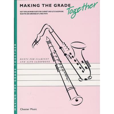 Partitions variété, pop, rock... CHESTER MUSIC MAKING THE GRADE TOGETHER - DUETS - CLARINET Vents