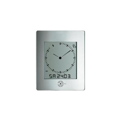 Horloge murale radiopilotÃ©e avec tempÃ©rature ambiante tfa 60-4507 l x h x p 240 x 285 x 39 mm