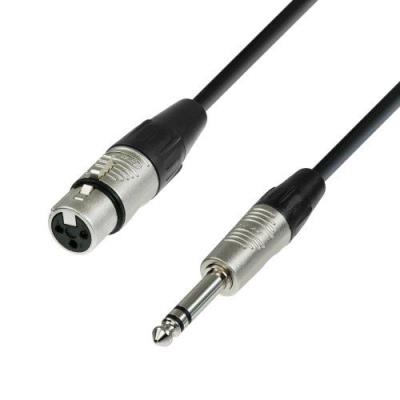 Ah Cables Câble Stéréo 4 Star, Xlr Femelle Vers Jack Stéréo 6,3 Mm, 10 M
