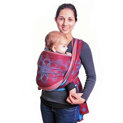 Hoppediz écharpes porte-bébés en jacquard avec guide d'utilisation 5,40m marrakesch