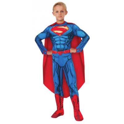 Costume Superman DC comics Deluxe pour enfant - 8-10 ans