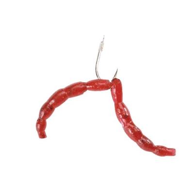 Berkley powerbait micro blood worms vers de vases rouge paquet de 70
