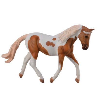 Figurine cheval : pie jument palomino figurines collecta