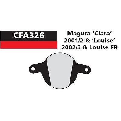 Ebc magu louise clara post 2001 plaquette de frein à disque rouge
