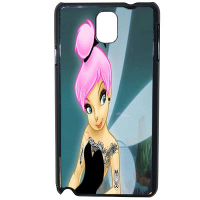 Etui Housse Coque Originale Disney Fée Clochette tatoo 2 Samsung Galaxy Note 3