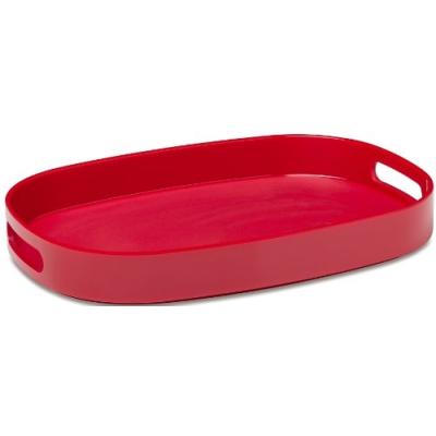 ROSTI MEPAL 104447575900 PLATEAU SYNTHESIS MONO COULEUR LUNA ROUGE MÉLAMINE