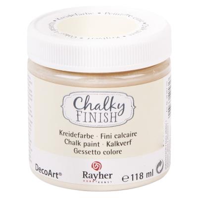 Peinture craie (Chalky Finish) - blanc albâtre - 118 ml - Rayher