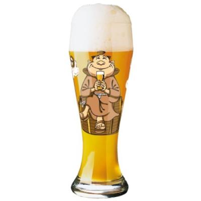 RITZENHOFF VERRE À BIÈRE WEIZEN AVEC SOUS VERRE 500 ML, DESIGN 2012, KATHRIN STOCKEBRAND, 1020157