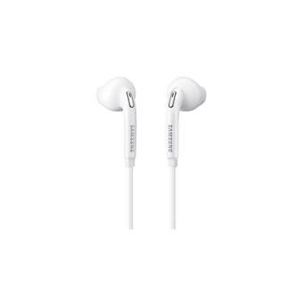Galaxy s6 edge kit piéton stéréo blanc de Samsung eo eg920bw Ecouteurs mains libres samsung ref. eo eg920bw kit piéton