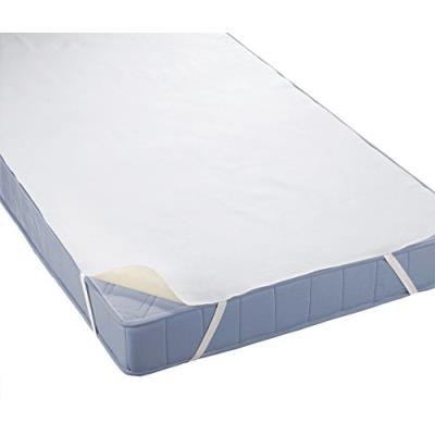 Biberna 808325/001/146 protège-matelas plat à elastique imperméable coton blanc 60 x 120 cm à 70 x 140 cm
