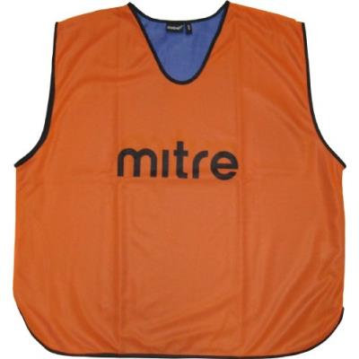 Mitre dossards dentrainement homme 1 pièce orange royal junior
