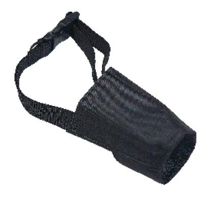 Muselière Nylon Pour Chien Reg. T0 Noire