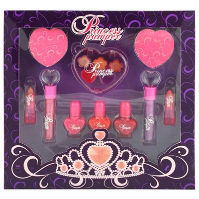 Princess Pamper - Coffret de Maquillage Princess Pamper - 10 Pièces de Cosmétiques