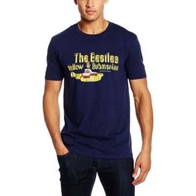 Le sous-marin jaune des Beatles Rien masculin est vrai t-shirt: X Large