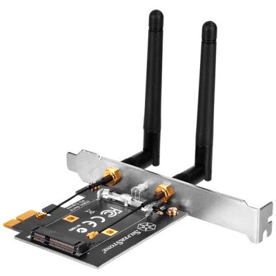 Silverstone sst-ecwa1-lite carte réseaux mini-pci noir