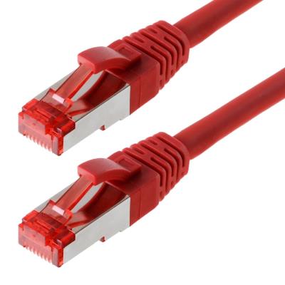 Patchcable s ftp (pimf) cat 6 rouge 1m - patchcable avec schmalem knickschutz helos 117996