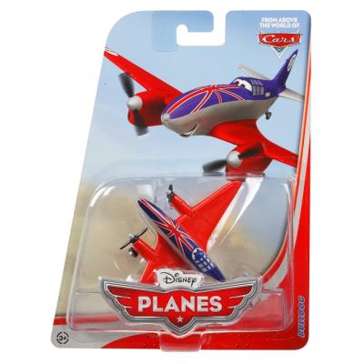 Disney planes : avion gris rouge et bleu bulldog - avion avec hélice - n°x9467 - cars