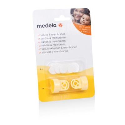 Medela kit valves & membranes pour tire-lait (2 valves et 6 membranes)