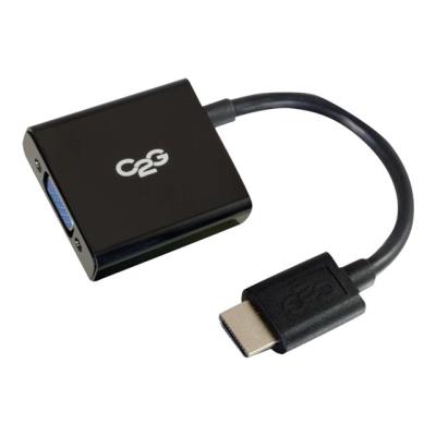 C2G HDMI Mini to VGA Adapter Converter Dongle videoconverter - zwart