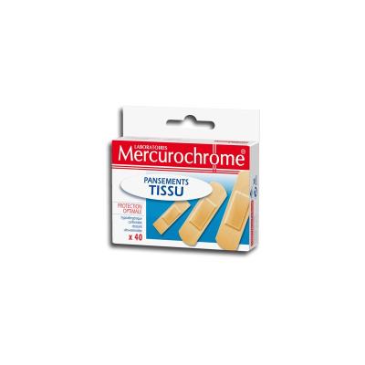 MERCUROCHROME Pansements Tissu (40 unités)