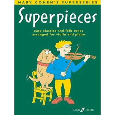 Méthodes et pédagogie FABER MUSIC COHEN MARY - SUPERPIECES BOOK 2 - VIOLIN AND PIANO Violon