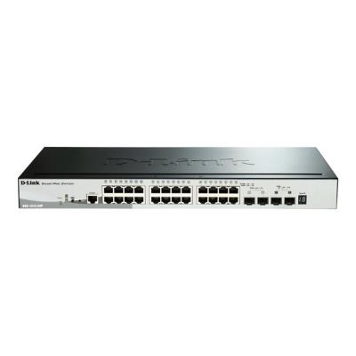 D-Link SmartPro DGS-1510-28P - switch - 28 poorten - Beheerd - rack-uitvoering