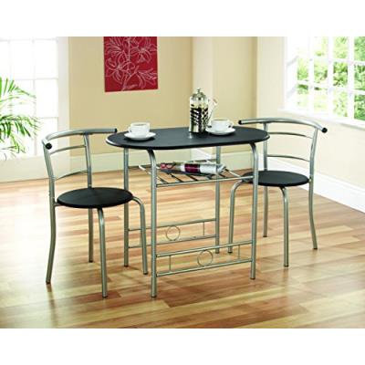 Greenhurst ensemble table et chaises noir