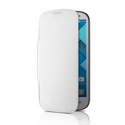 Alcatel étui folio blanc pour Alcatel One Touch Pop C5