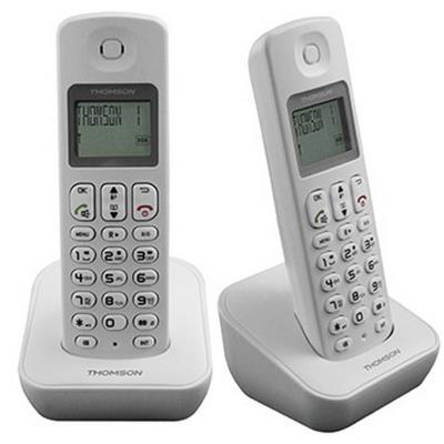 Thomson Téléphone Dect Mica Duo Blanc