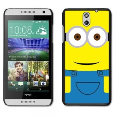 Coque noire pour HTC Desire 610 motif mignon personnage