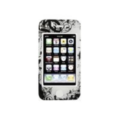 MLINE skin - Schermbeschermerset - Grunge doodshoofd - voor Apple iPhone 3G, 3GS