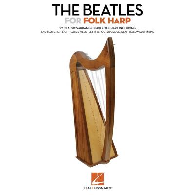 Partitions variété, pop, rock... HAL LEONARD BEATLES THE FOR FOLK HARP - HARP Guitare