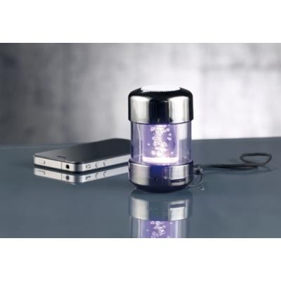 Système audio nomade Bluetooth MSS 250 tube bt avec effets lumineux RVB