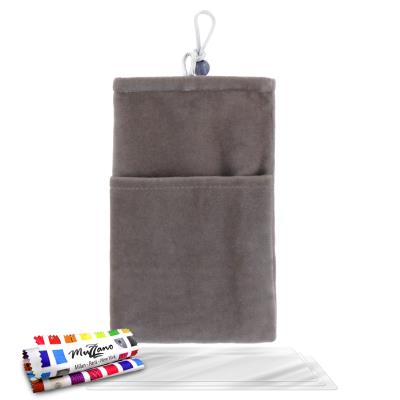 Pochette ORIGINALE , Cocoon,  Gris de MUZZANO pour BLACKBERRY Q10 + 3 Films de Protection Ecran UltraClear Pour BLACKBERRY Q10