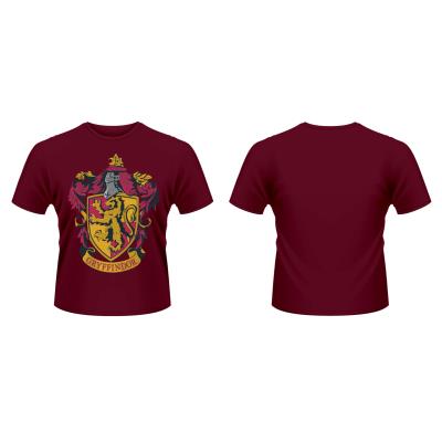 Harry Potter - T-Shirt Gryffindor Crest (L)