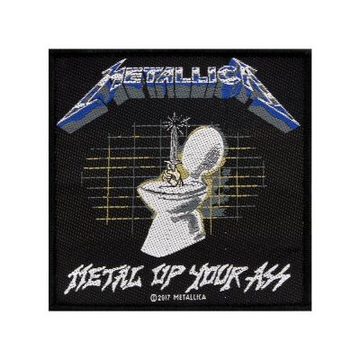 Metallica Patch Metal Up Your Ass 10 x 9,7 cm