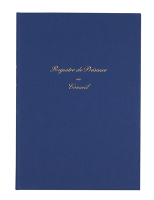 Registre  presence Conseil D'administration