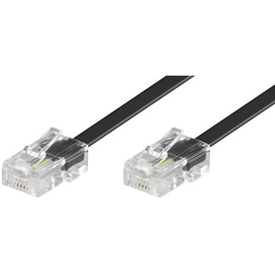 Wentronic tel isdn 8p4c 600 - 6m (50256) goobay