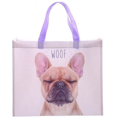 Sac shopping - Bouledogue Français WOOF