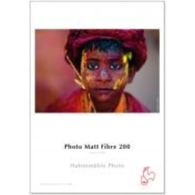 Hahnemühle photo mat fibre a 4 warmblanc 200 g 25 feuille