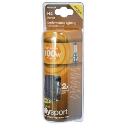 RING RW484 2 Ampoules H4 12V 100/80W Rally